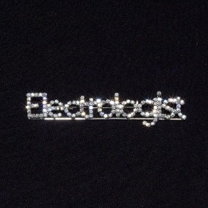 Rhinestone Electrologist Pin