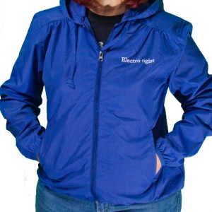 Ladies Hooded Lightweight Jacket