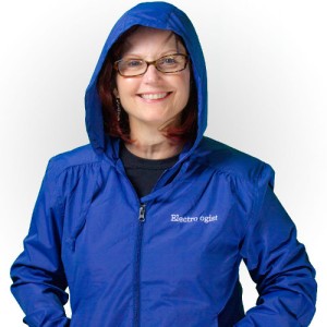 Ladies Hooded Lightweight Jacket